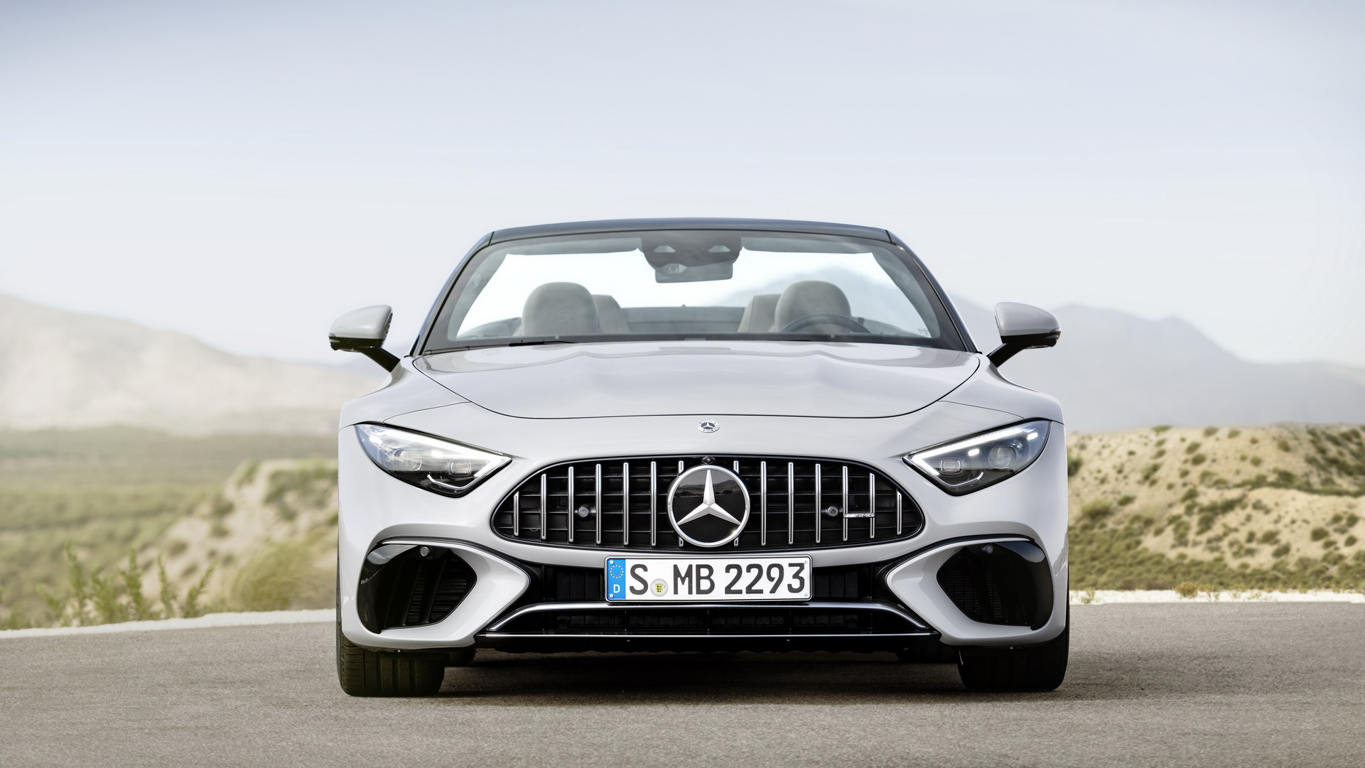 Download 2022 Mercedes-AMG SL 55 4MATIC+ - Front HD Wallpaper 1921x1081 #41