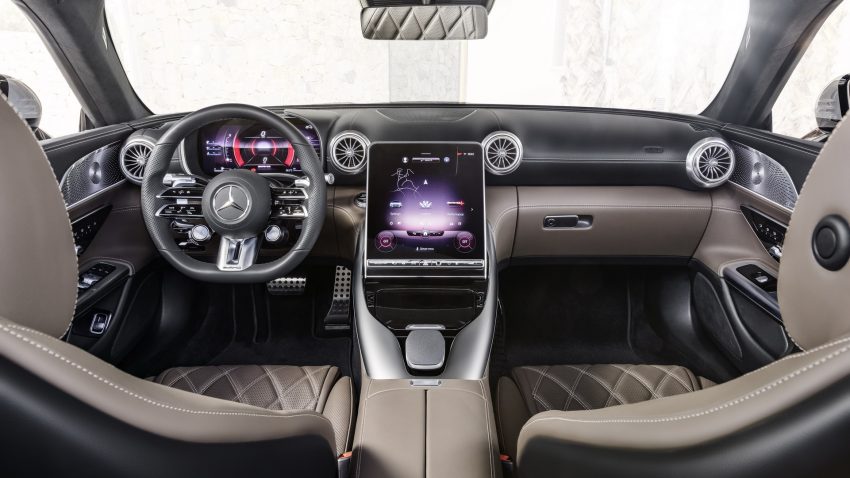 2022 Mercedes-AMG SL 55 4MATIC+ - Interior, Cockpit Wallpaper 850x478 #58