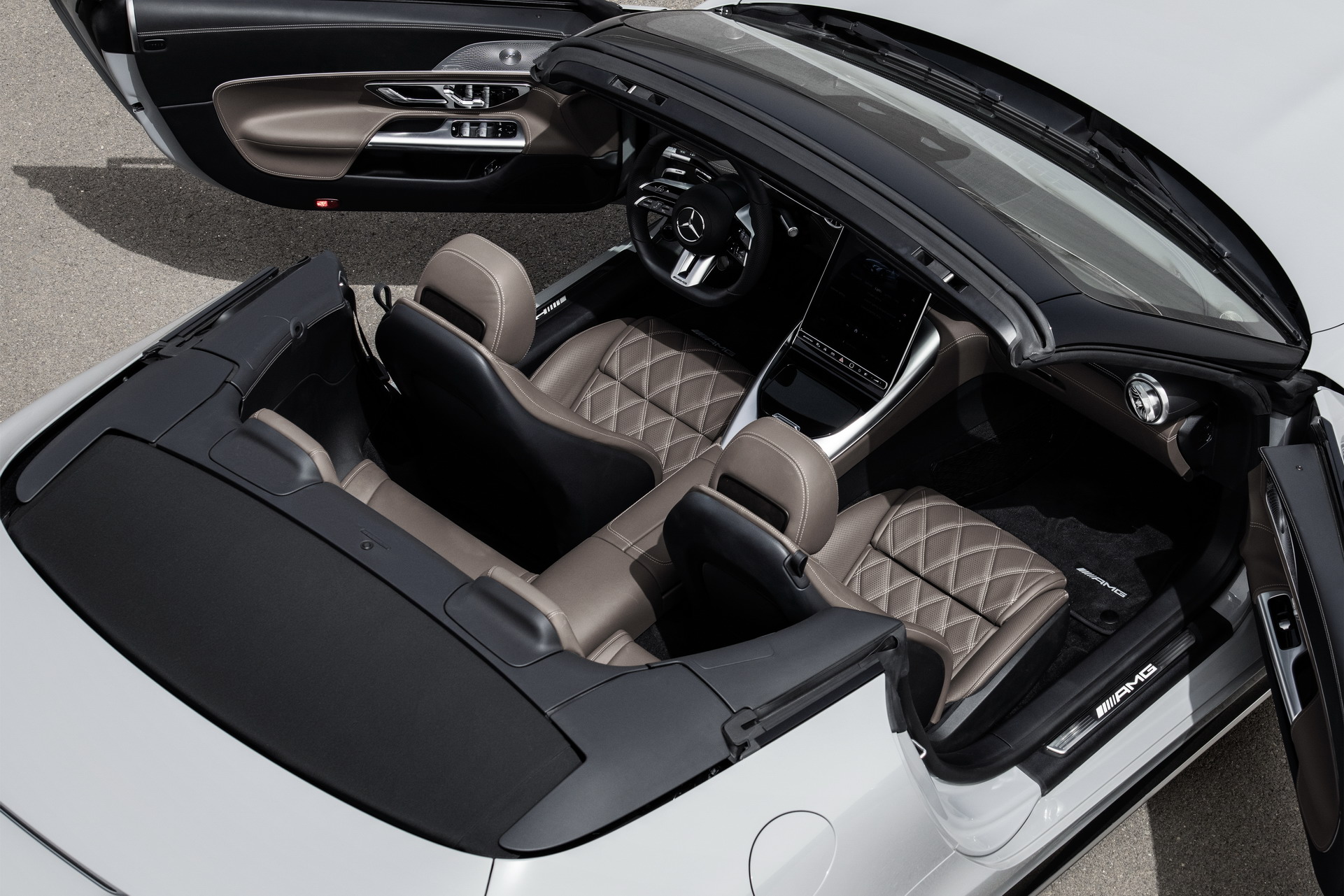 Download 2022 Mercedes-AMG SL 55 4MATIC+ - Interior HD Wallpaper 1921x1281 #53