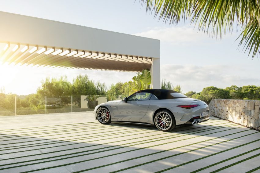 2022 Mercedes-AMG SL 55 4MATIC+ - Rear Three-Quarter Wallpaper 850x567 #31