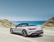 2022 Mercedes-AMG SL 55 4MATIC+ - Rear Three-Quarter Wallpaper 190x150