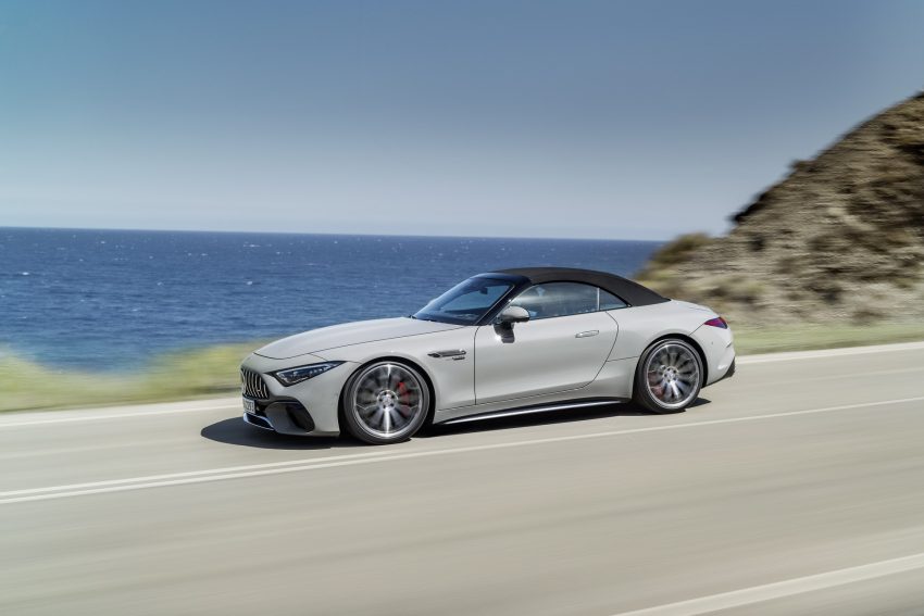 2022 Mercedes-AMG SL 55 4MATIC+ - Side Wallpaper 850x567 #25