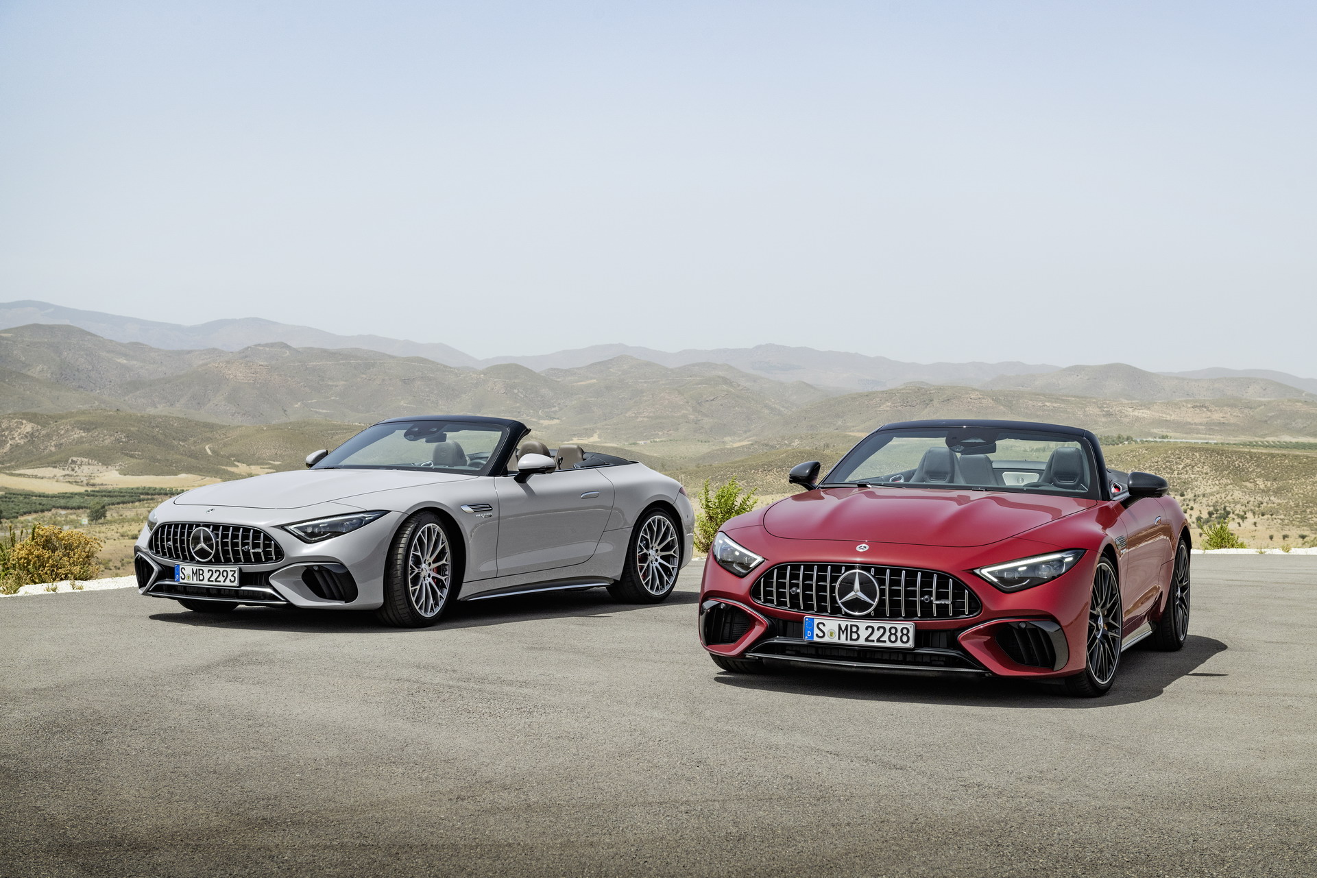 Download 2022 Mercedes-AMG SL 55 4MATIC+ and 63 4MATIC+ HD Wallpaper 1921x1281 #33
