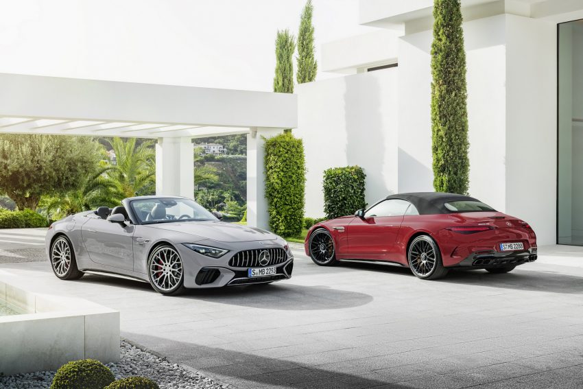 2022 Mercedes-AMG SL 55 4MATIC+ and 63 4MATIC+ Wallpaper 850x567 #34