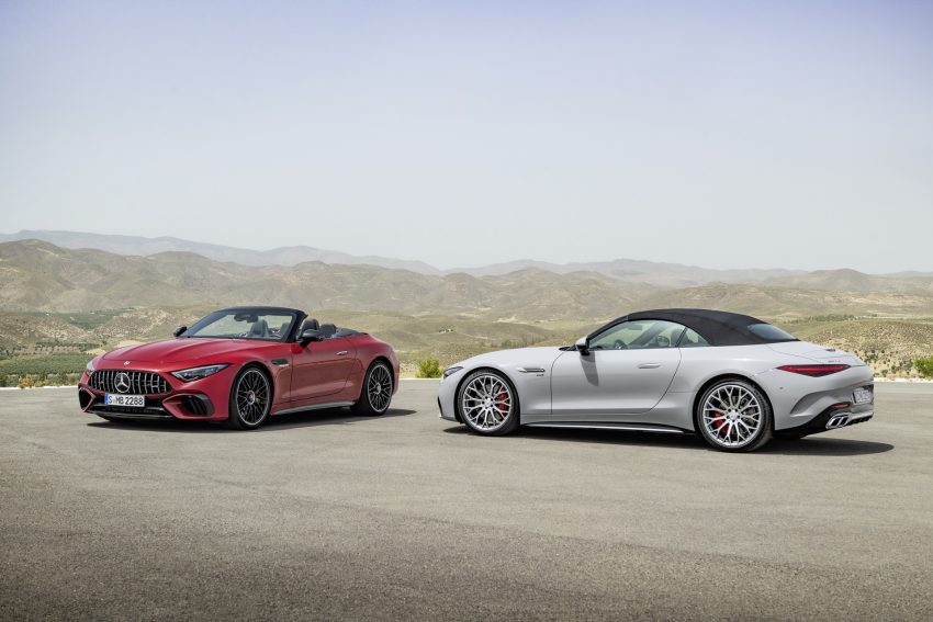 2022 Mercedes-AMG SL 55 4MATIC+ and 63 4MATIC+ Wallpaper 850x567 #38