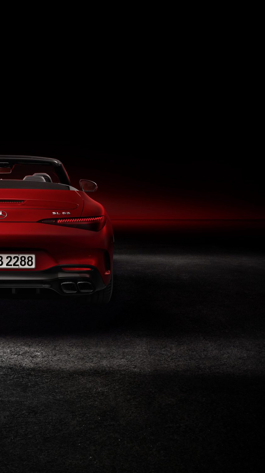 2022 Mercedes-AMG SL 63 4MATIC+ - Rear Phone Wallpaper 850x1512 #71