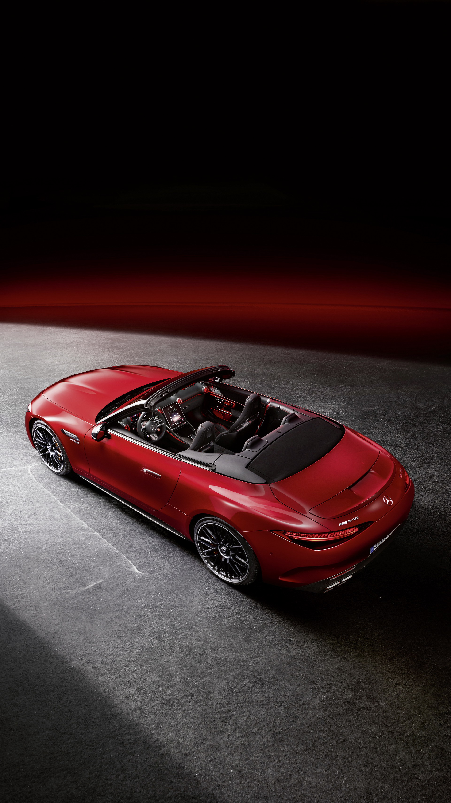 Download 2022 Mercedes-AMG SL 63 4MATIC+ - Top HD Phone Wallpaper 1921x3416 #74