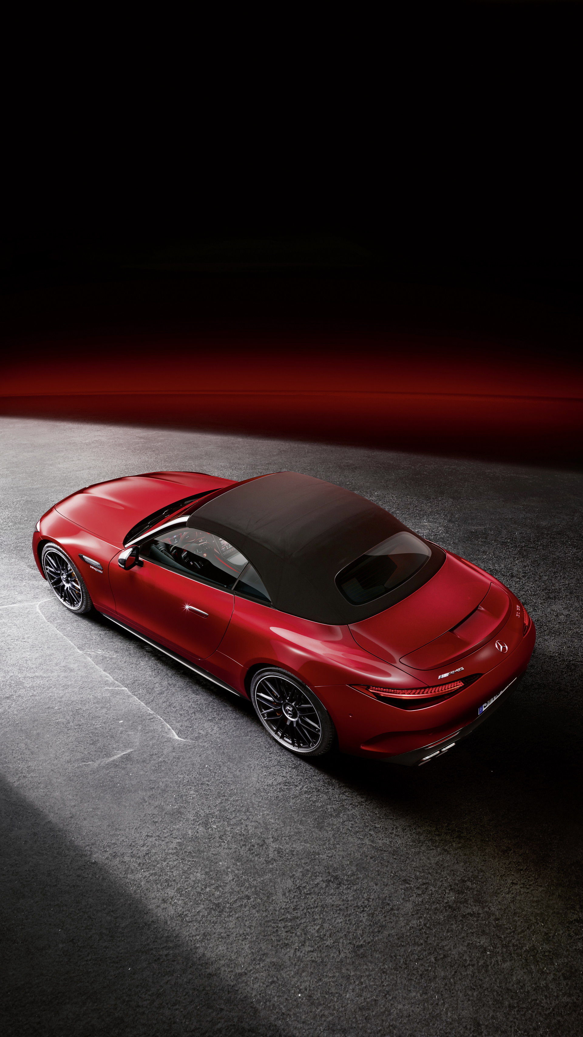 Download 2022 Mercedes-AMG SL 63 4MATIC+ - Top HD Phone Wallpaper 1921x3416 #76