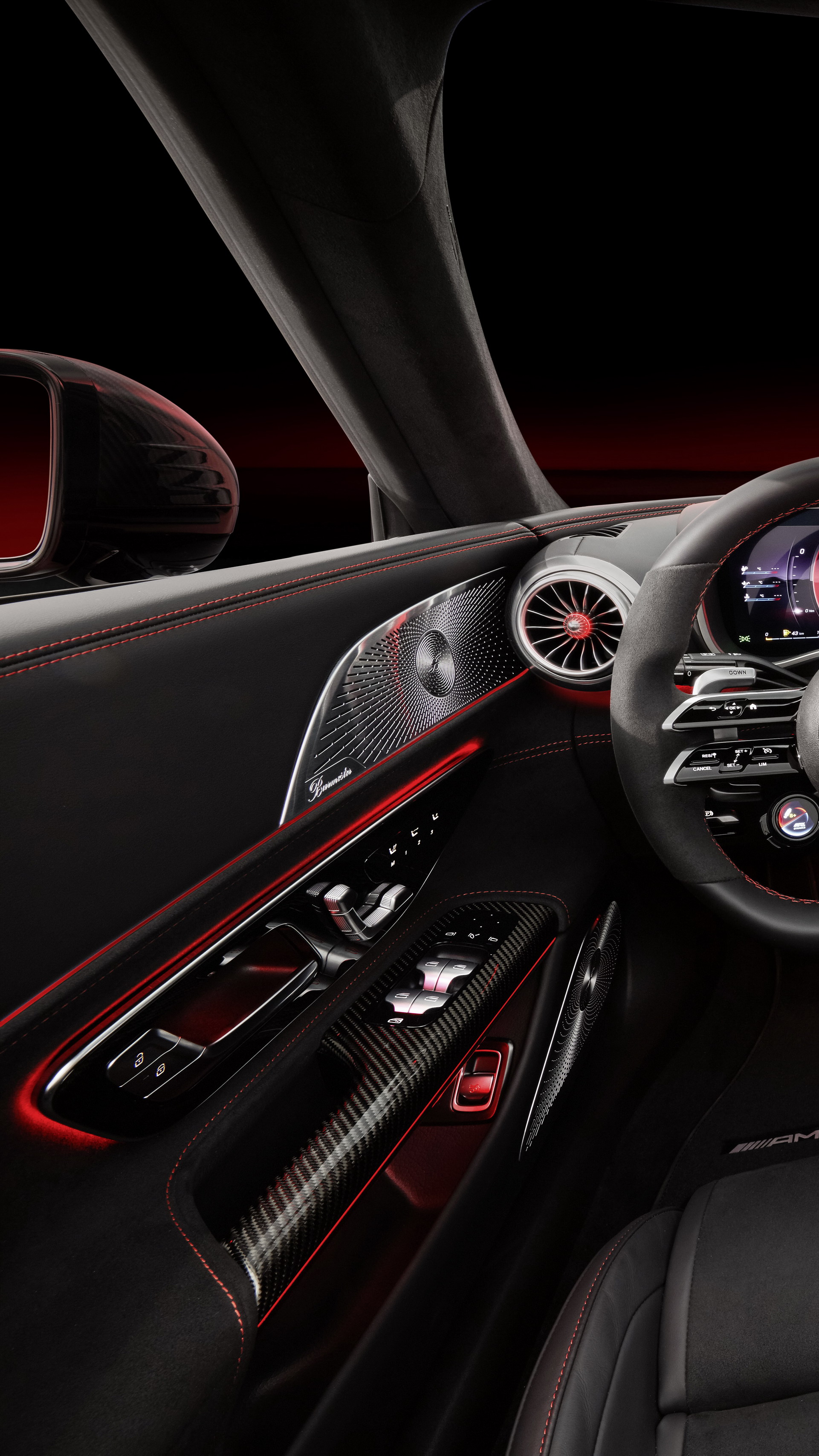 Download 2022 Mercedes-AMG SL 63 4MATIC+ - Interior, Detail HD Phone Wallpaper 1921x3415 #91