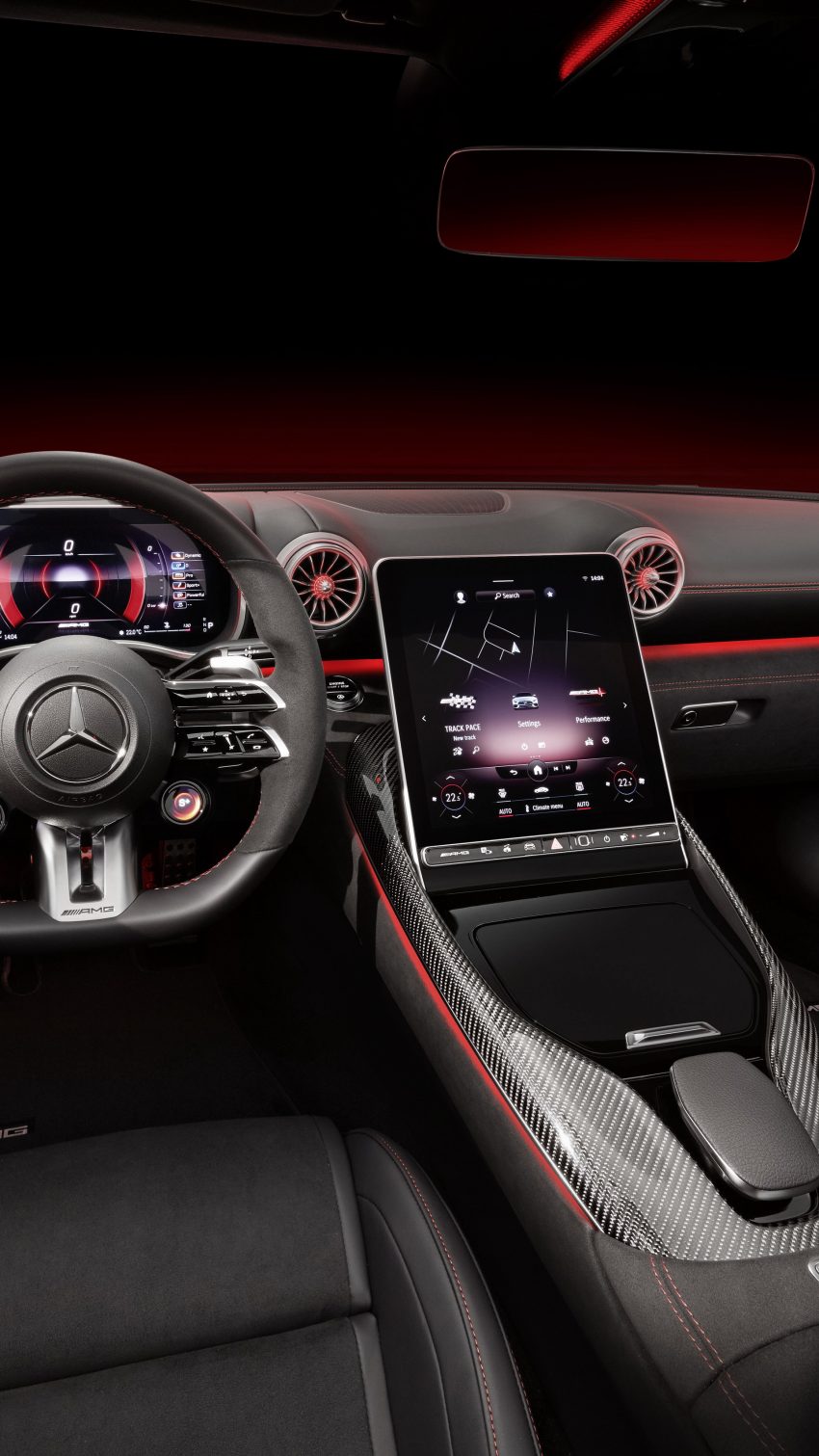 2022 Mercedes-AMG SL 63 4MATIC+ - Interior Phone Wallpaper 850x1511 #87