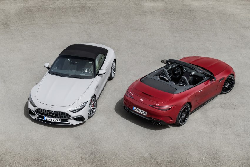 2022 Mercedes-AMG SL 63 4MATIC+ and 55 4MATIC+ Wallpaper 850x567 #44