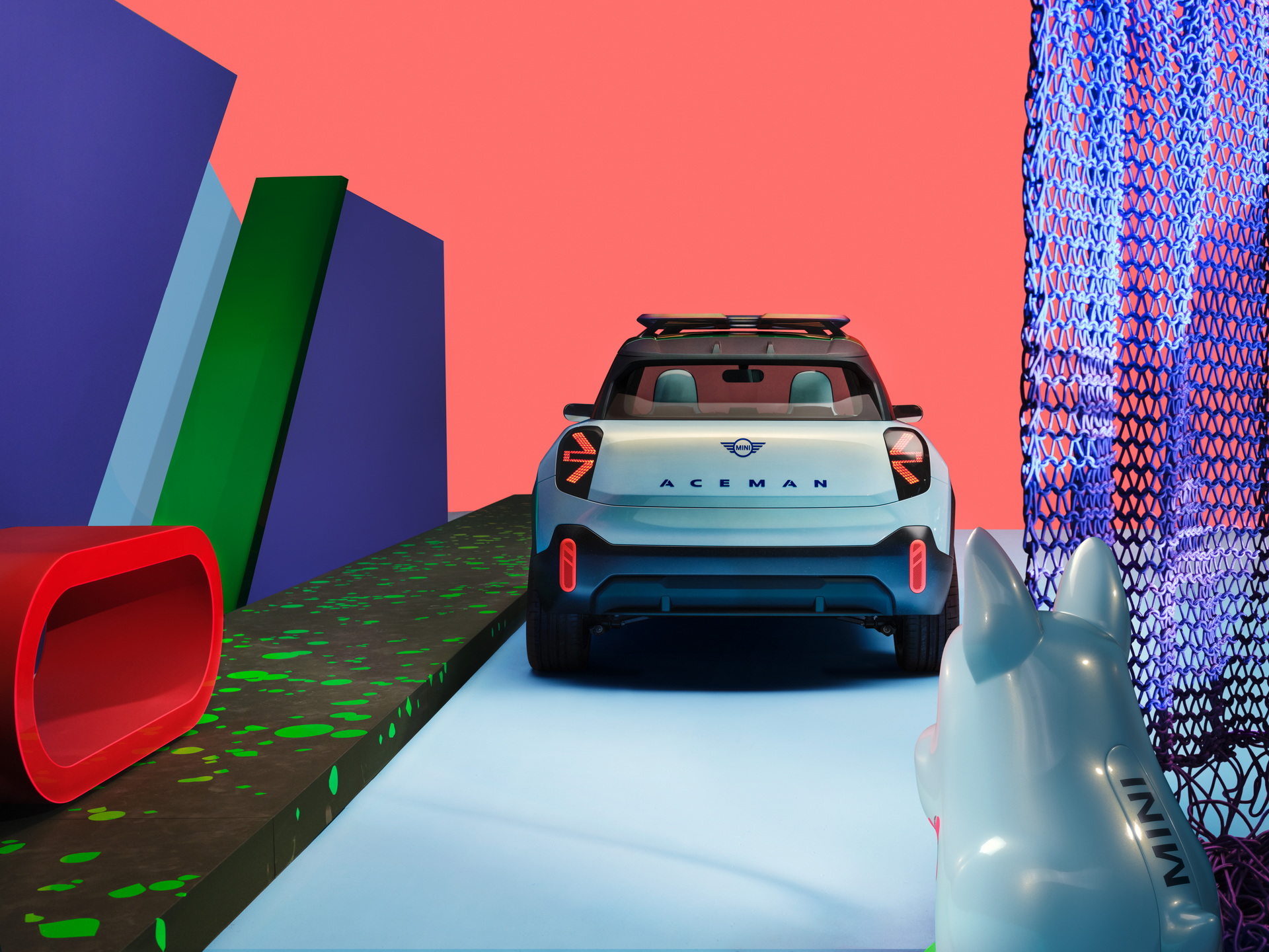 Download 2022 Mini Aceman Concept - Rear HD Wallpaper 1920x1440 #28