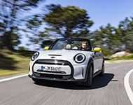 Download 2022 Mini Cooper SE Convertible Concept HD Wallpapers and Backgrounds