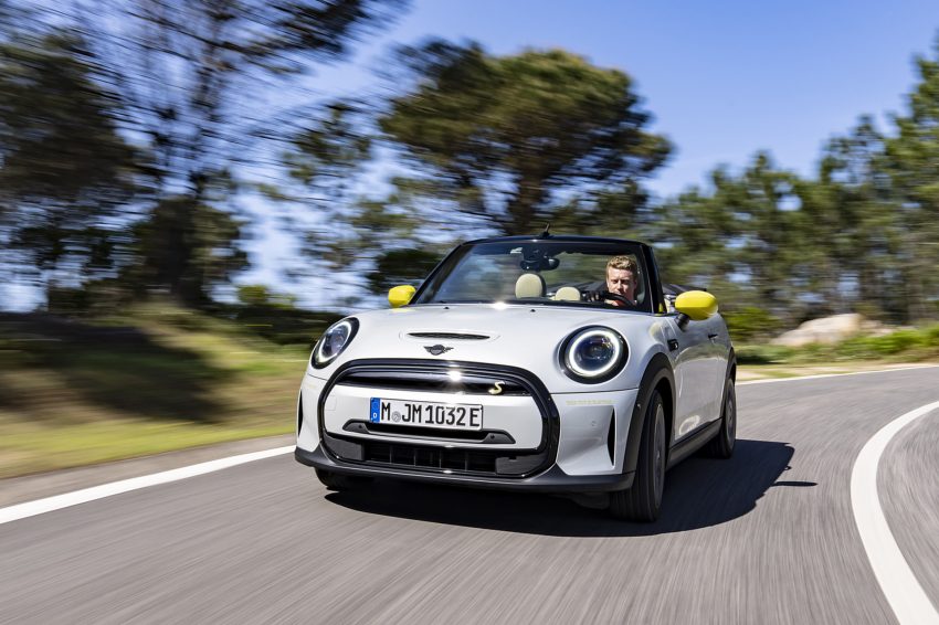 2022 Mini Cooper SE Convertible Concept - Front Wallpaper 850x566 #1