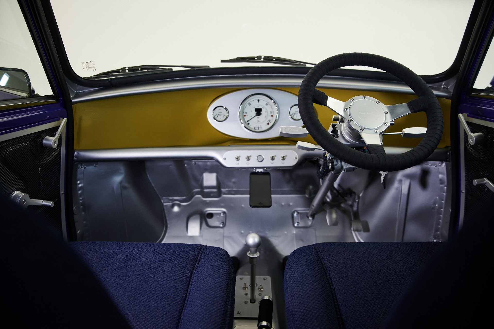 Download 2022 Mini Recharged by Paul Smith - Interior, Cockpit HD Wallpaper 1920x1280 #17