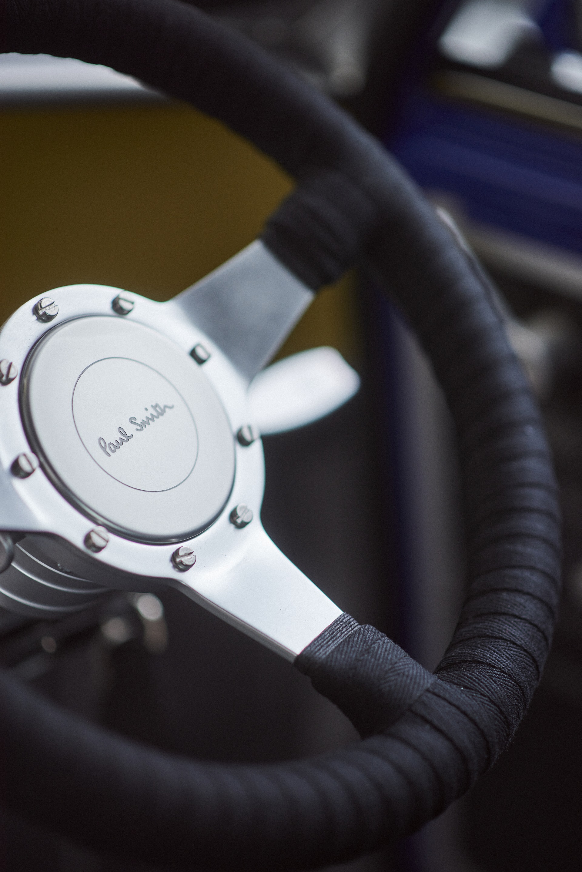 Download 2022 Mini Recharged by Paul Smith - Interior, Steering Wheel HD Phone Wallpaper 1920x2876 #20