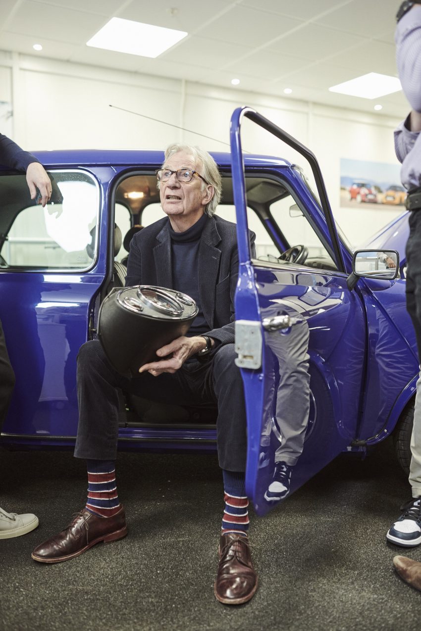 2022 Mini Recharged by Paul Smith - Making Of Phone Wallpaper 850x1275 #51