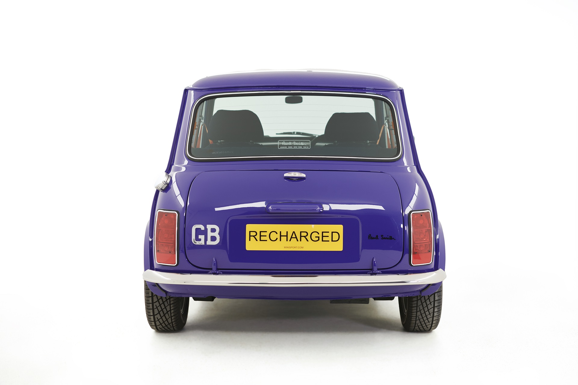 Download 2022 Mini Recharged by Paul Smith - Rear HD Wallpaper 1920x1280 #4
