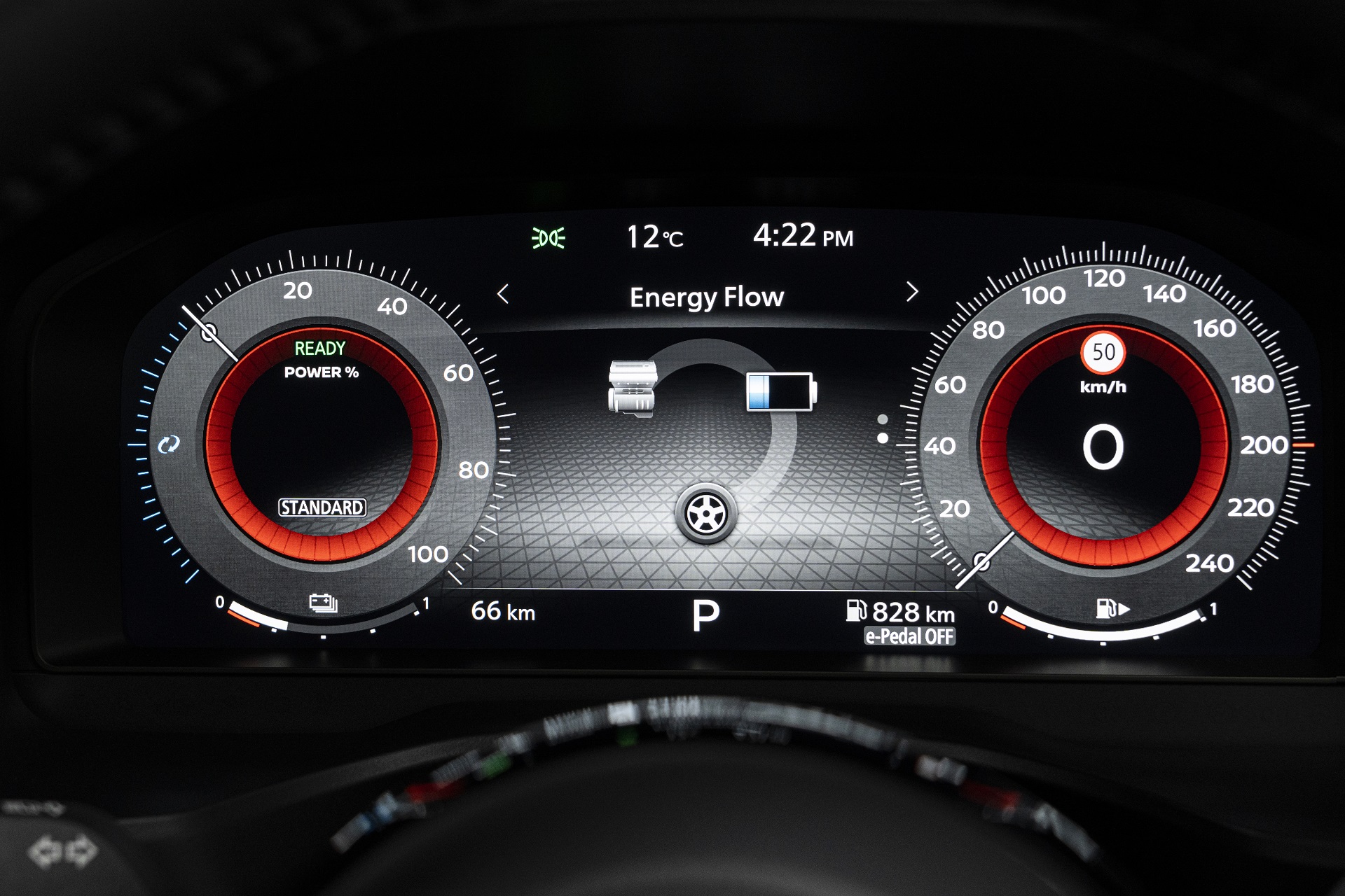 Download 2022 Nissan Qashqai e-Power - Digital Instrument Cluster HD Wallpaper 1920x1280 #70