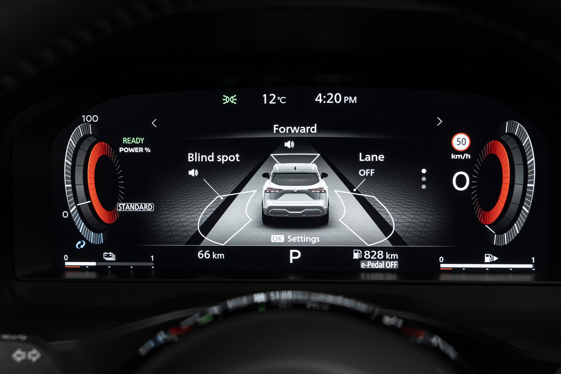 Download 2022 Nissan Qashqai e-Power - Digital Instrument Cluster HD Wallpaper 1920x1280 #69