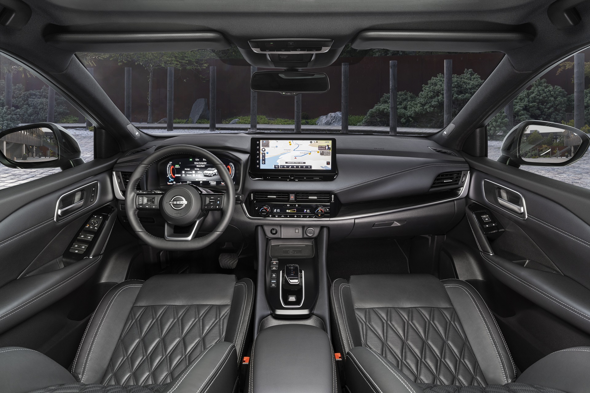 Download 2022 Nissan Qashqai e-Power - Interior, Cockpit HD Wallpaper 1920x1280 #66