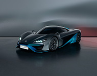 2022 Pininfarina Viritech Apricale Concept - Front Three-Quarter Wallpaper 190x150