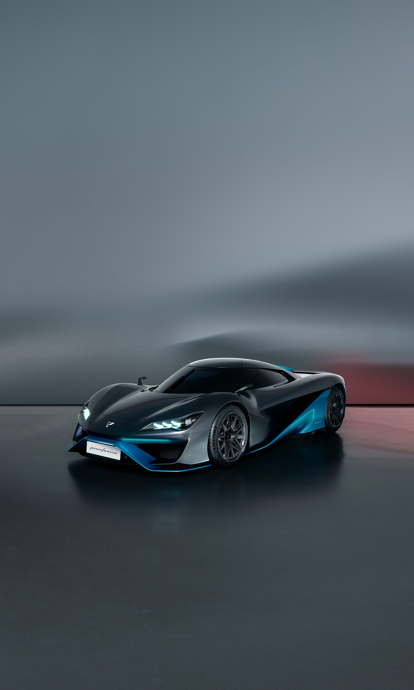 Download 2022 Pininfarina Viritech Apricale Concept - Front Three-Quarter HD Phone Wallpaper 1440x2400 #7