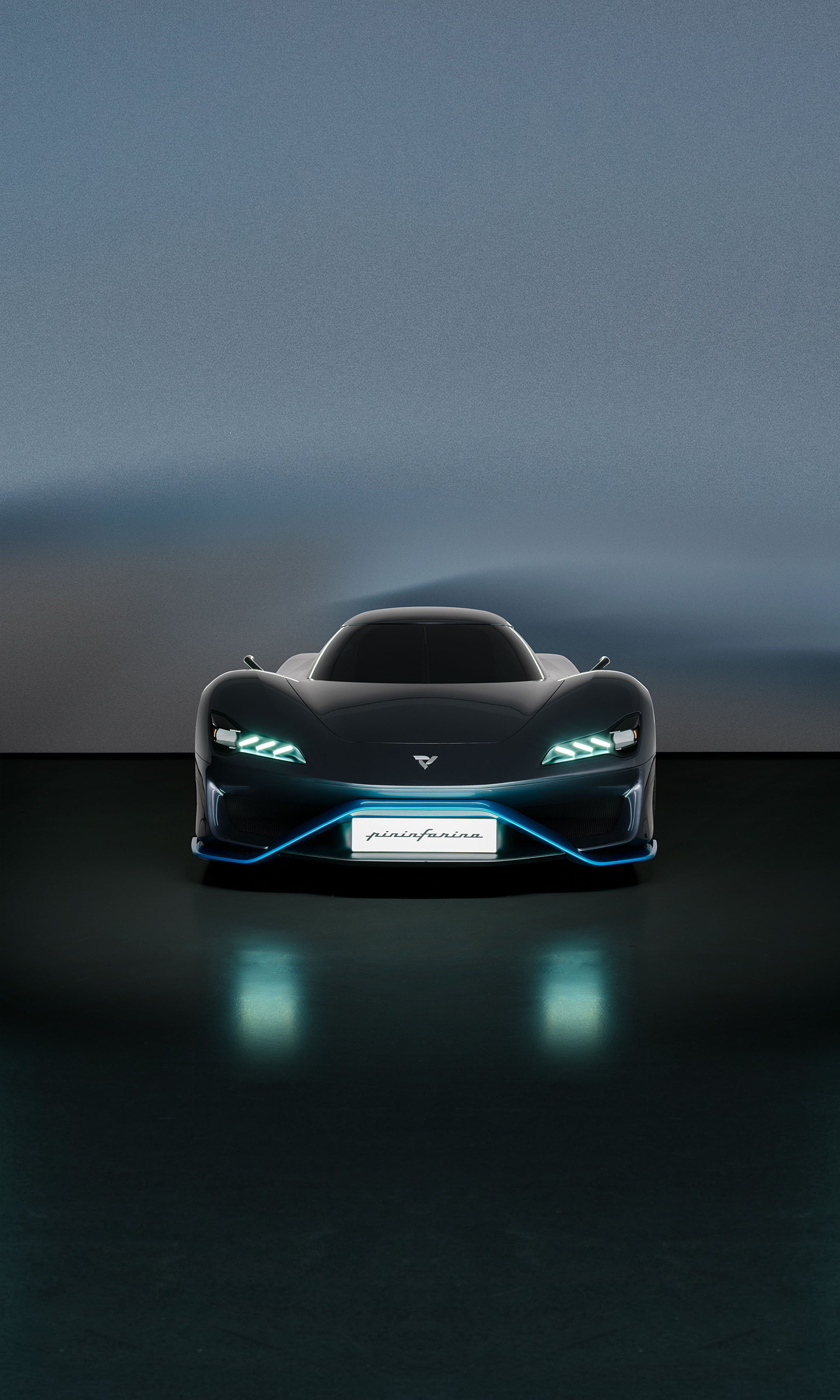 Download 2022 Pininfarina Viritech Apricale Concept - Front HD Phone Wallpaper 1440x2400 #8