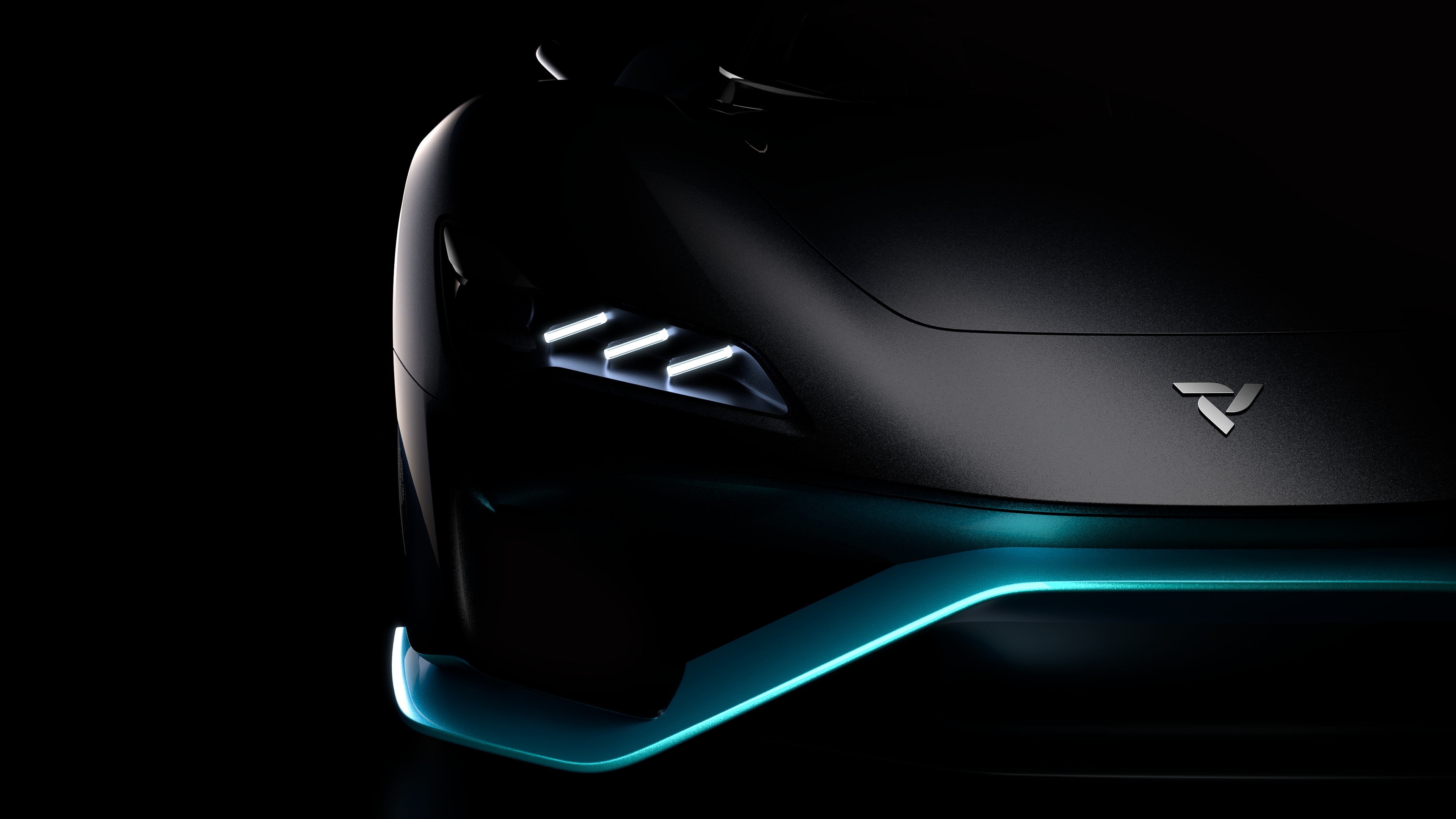 Download 2022 Pininfarina Viritech Apricale Concept - Headlight HD Wallpaper 3840x2160 #15