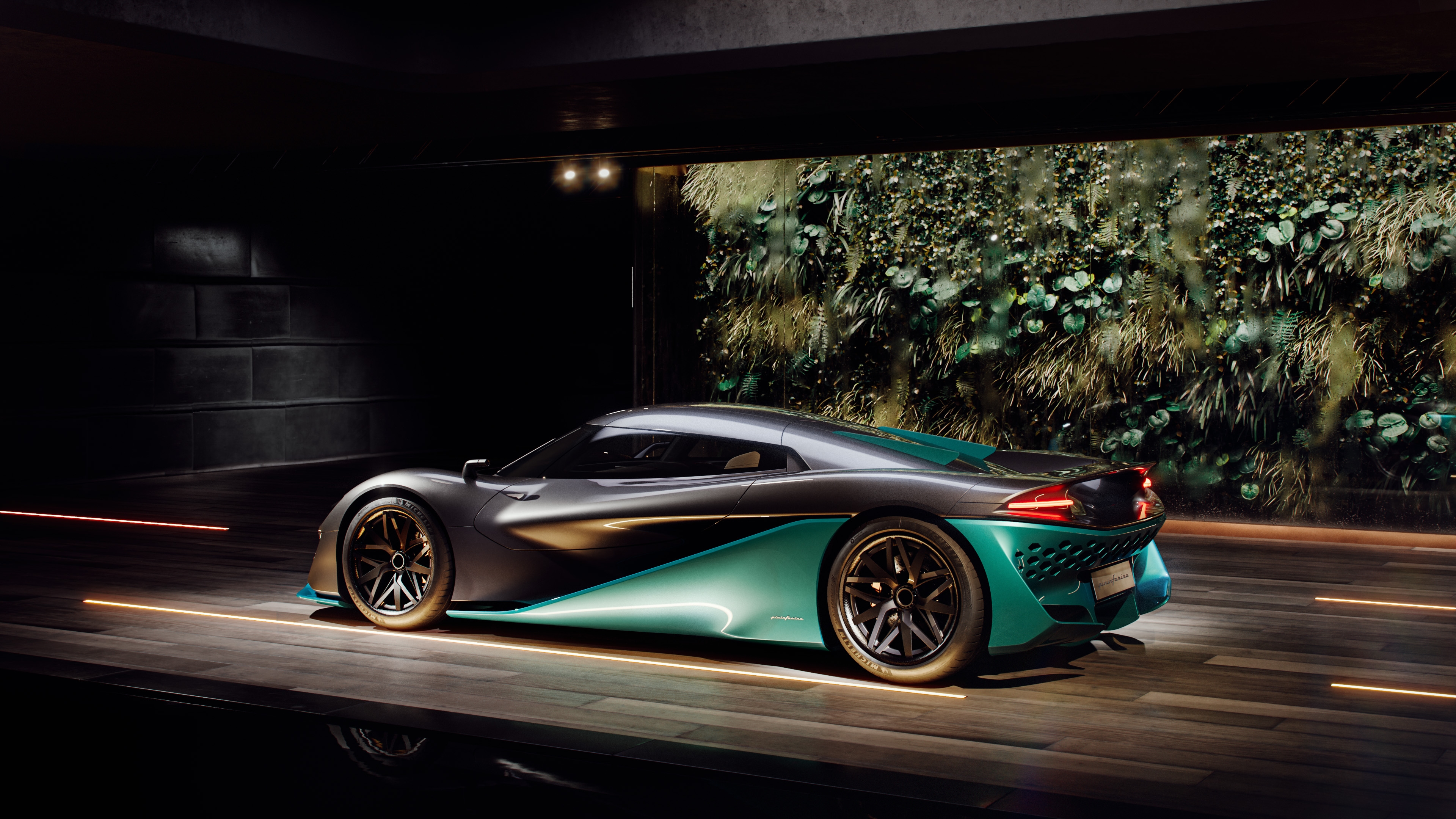 Download 2022 Pininfarina Viritech Apricale Concept - Rear Three-Quarter HD Wallpaper 3840x2160 #14