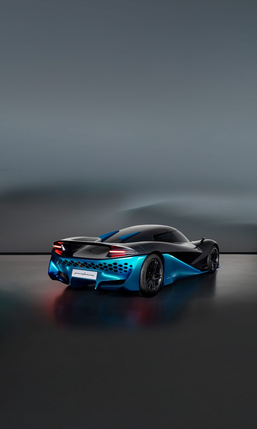 2022 Pininfarina Viritech Apricale Concept - Rear Three-Quarter Phone Wallpaper 850x1417 #9