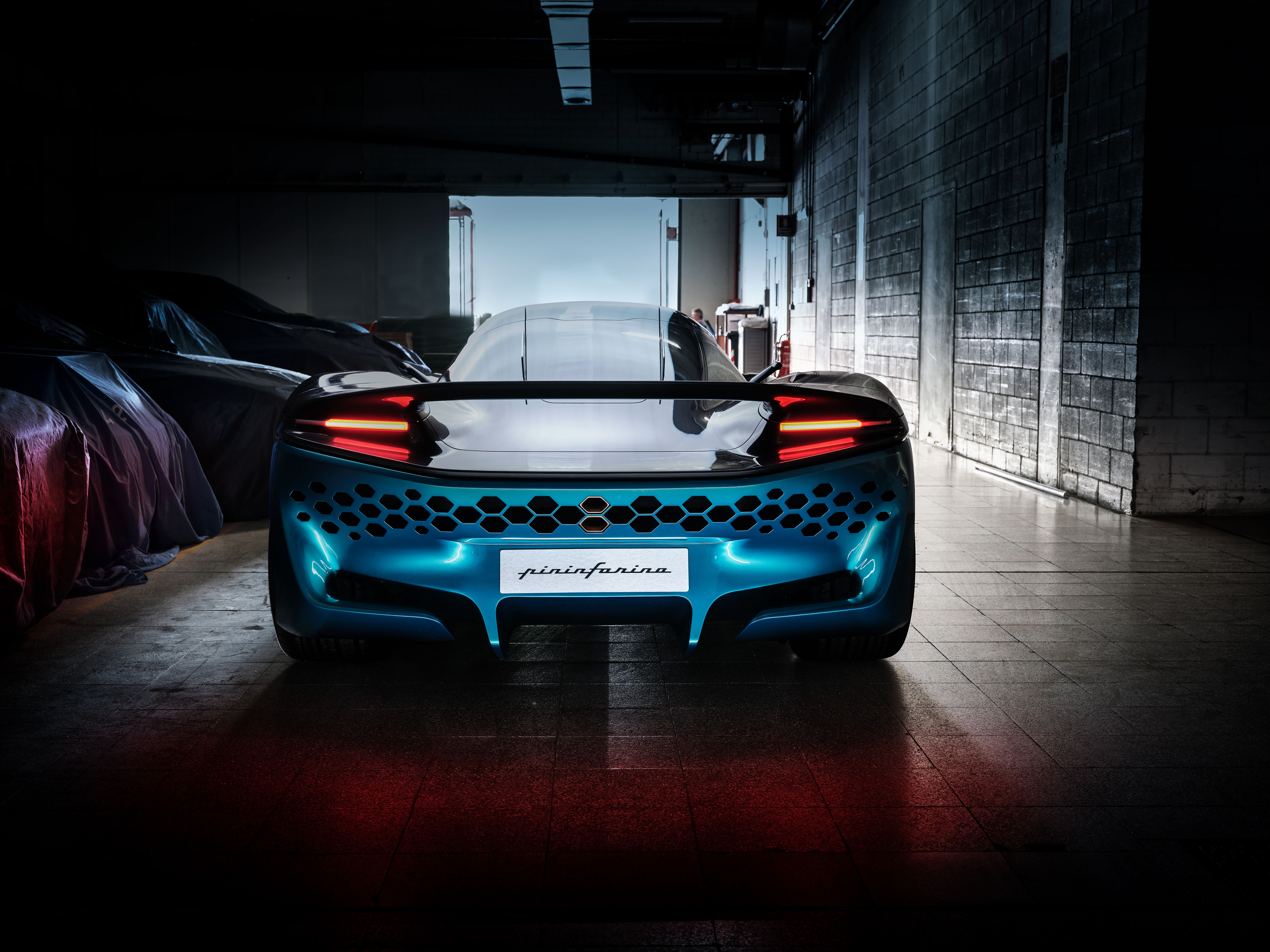 Download 2022 Pininfarina Viritech Apricale Concept - Rear HD Wallpaper 5779x4334 #12