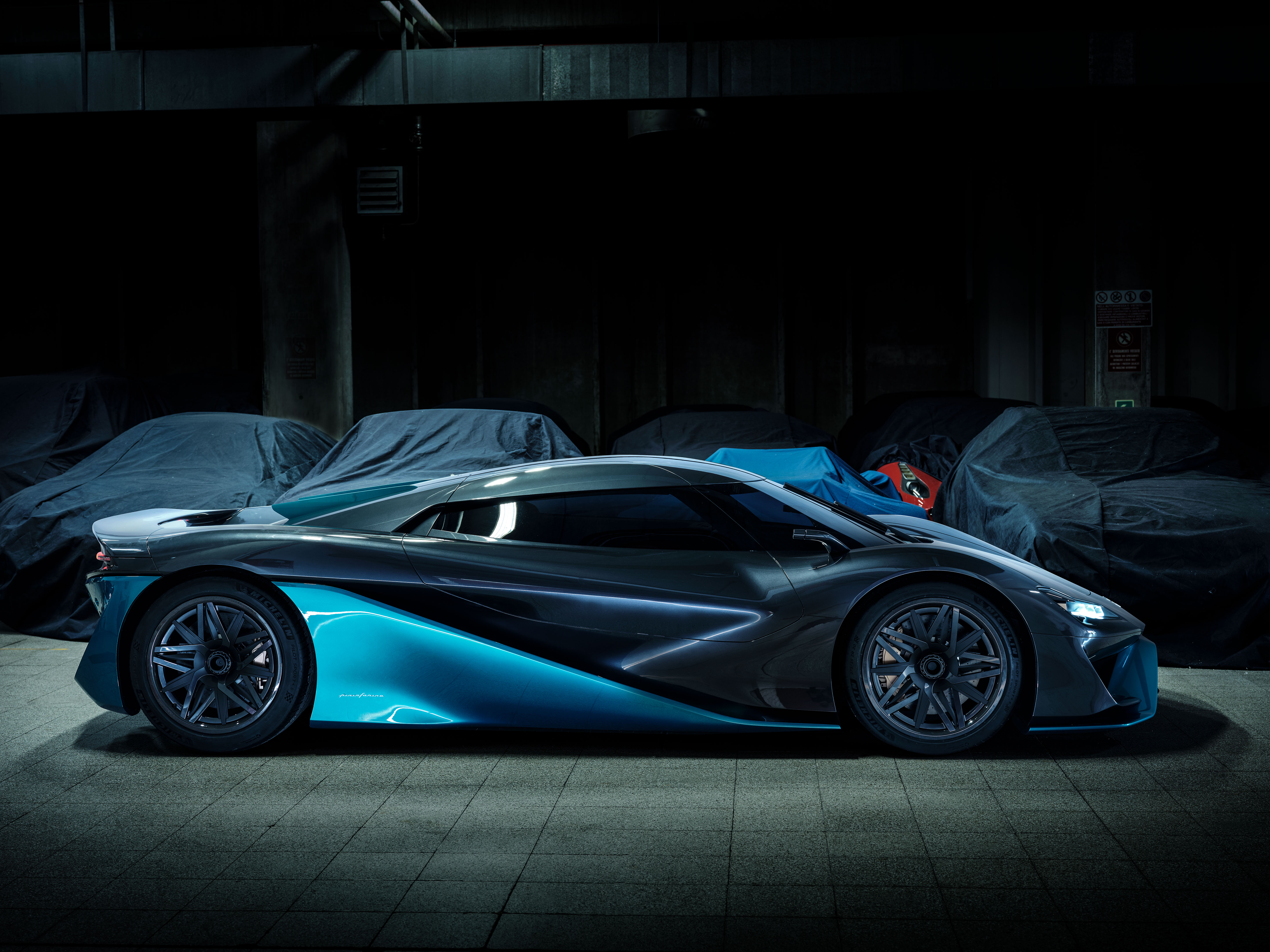 Download 2022 Pininfarina Viritech Apricale Concept - Side HD Wallpaper 5779x4334 #11