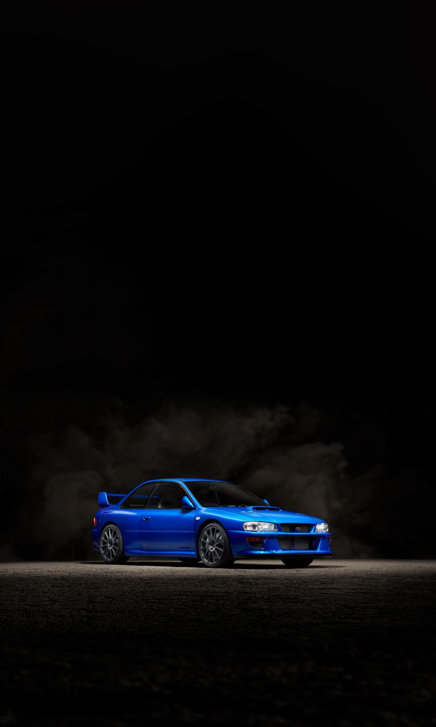 2022 Prodrive P25 based on 1997 Subaru Impreza 22B - Front Three-Quarter Phone Wallpaper 850x1417 #4