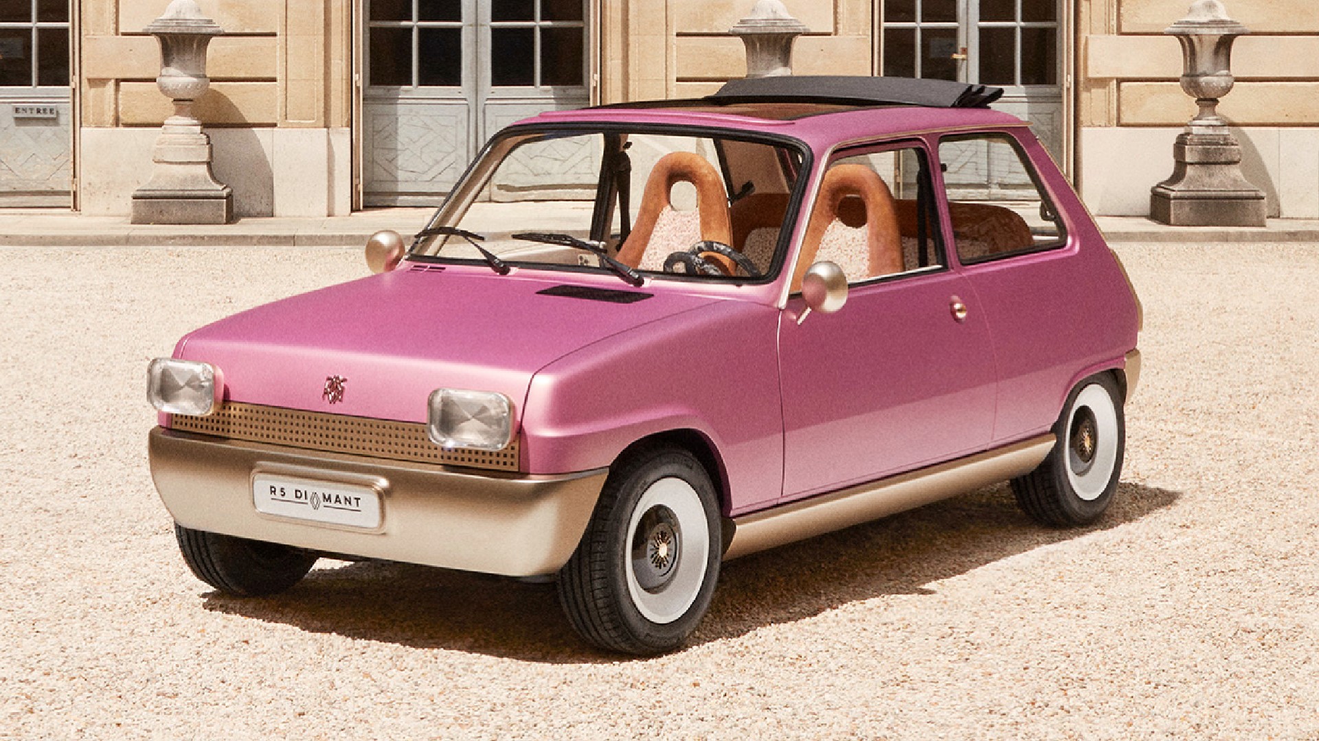 Download 2022 Renault 5 Diamant Concept - Front Three-Quarter HD Wallpaper 1920x1080 #2