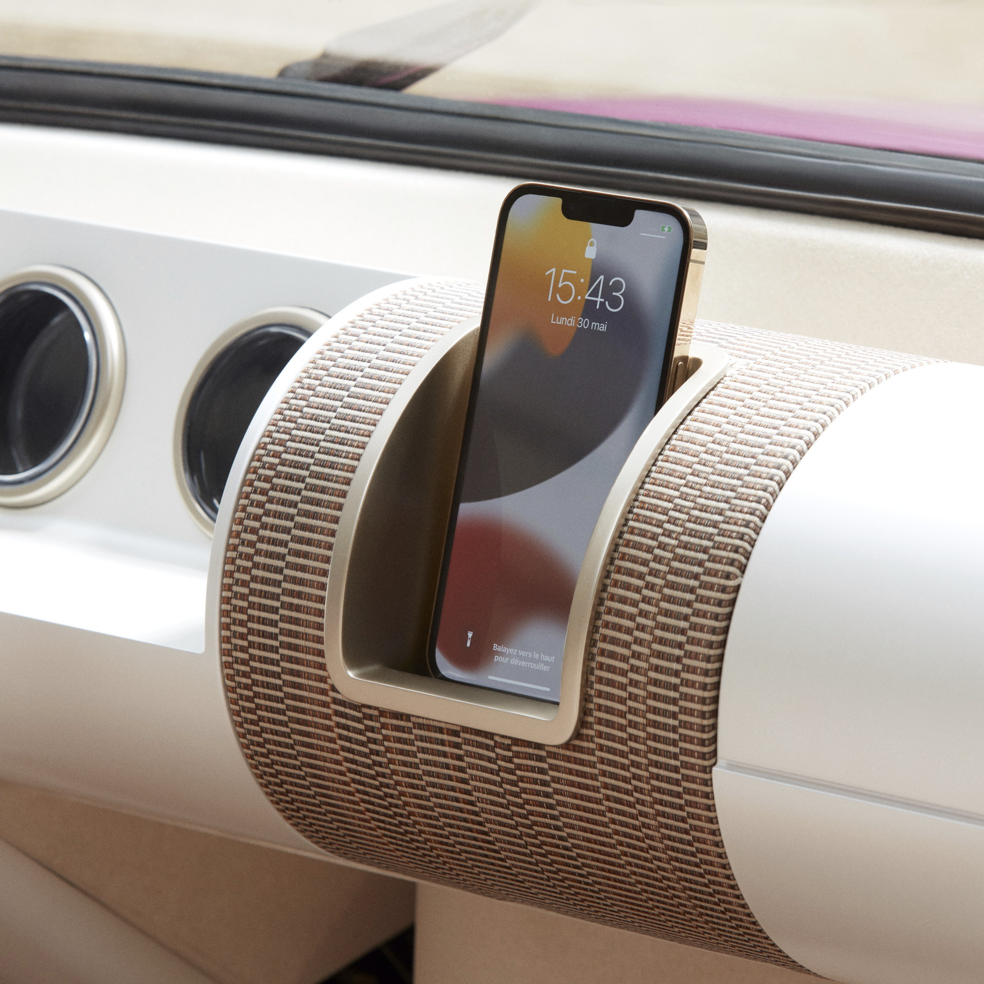 Download 2022 Renault 5 Diamant Concept - Interior, Detail HD Wallpaper 1920x1920 #22