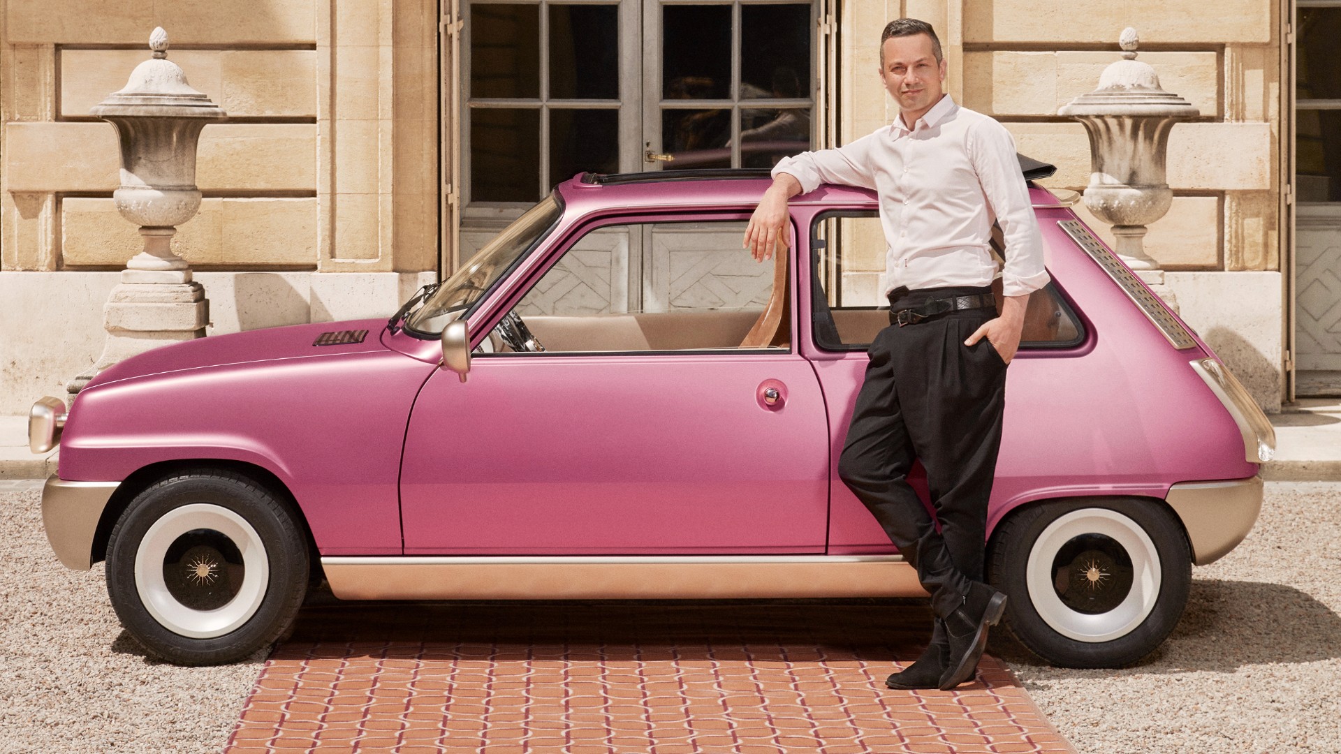 Download 2022 Renault 5 Diamant Concept - Side HD Wallpaper 1920x1080 #13