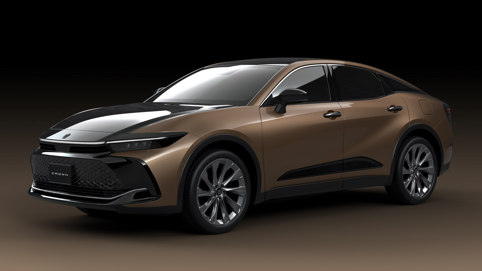 Download 2022 Toyota Crown Crossover Concept - Front Three-Quarter HD Wallpaper 1920x1080 #15