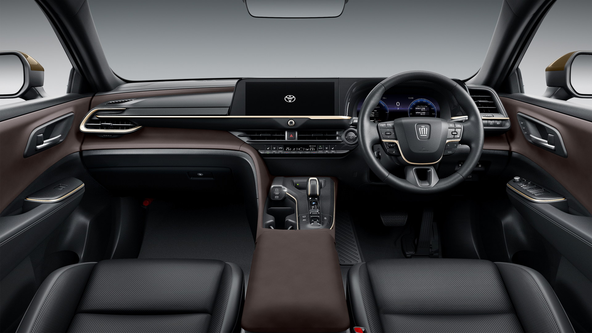 Download 2022 Toyota Crown Crossover Concept - Interior, Cockpit HD Wallpaper 1920x1080 #21