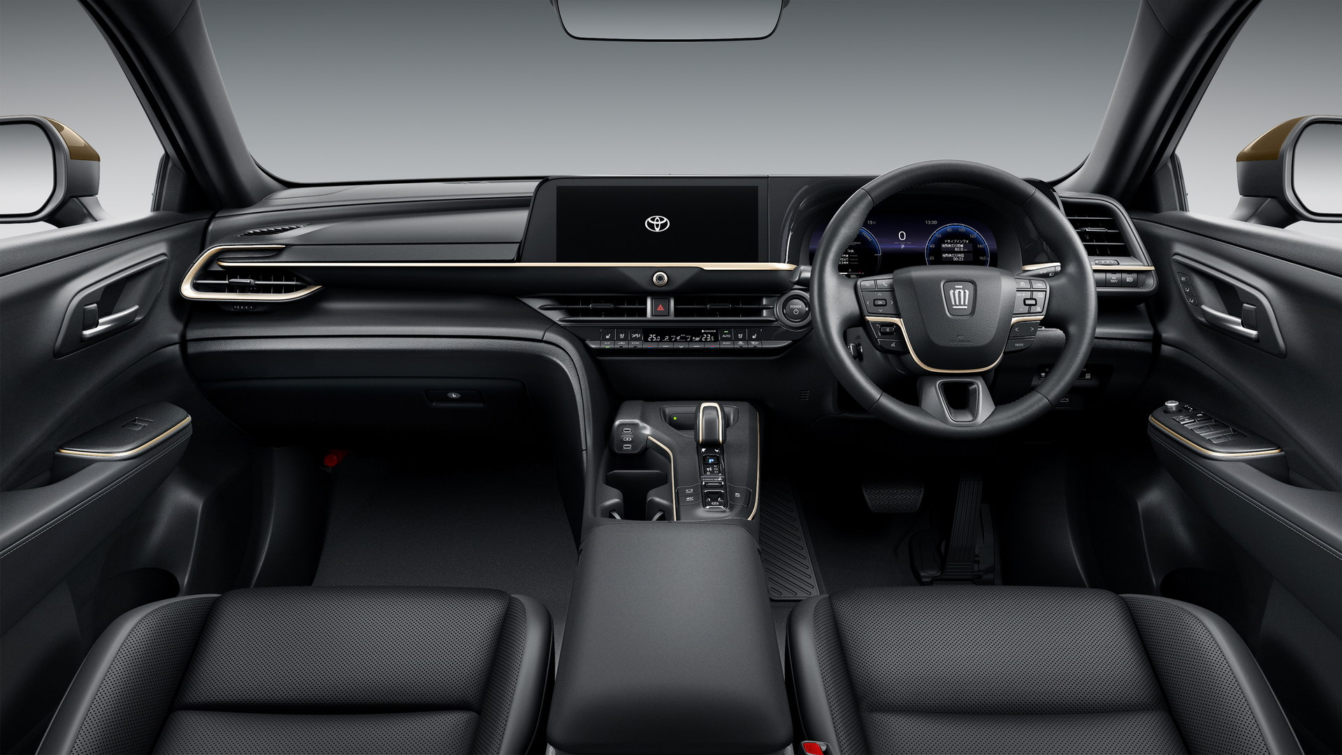 Download 2022 Toyota Crown Crossover Concept - Interior, Cockpit HD Wallpaper 1920x1080 #22