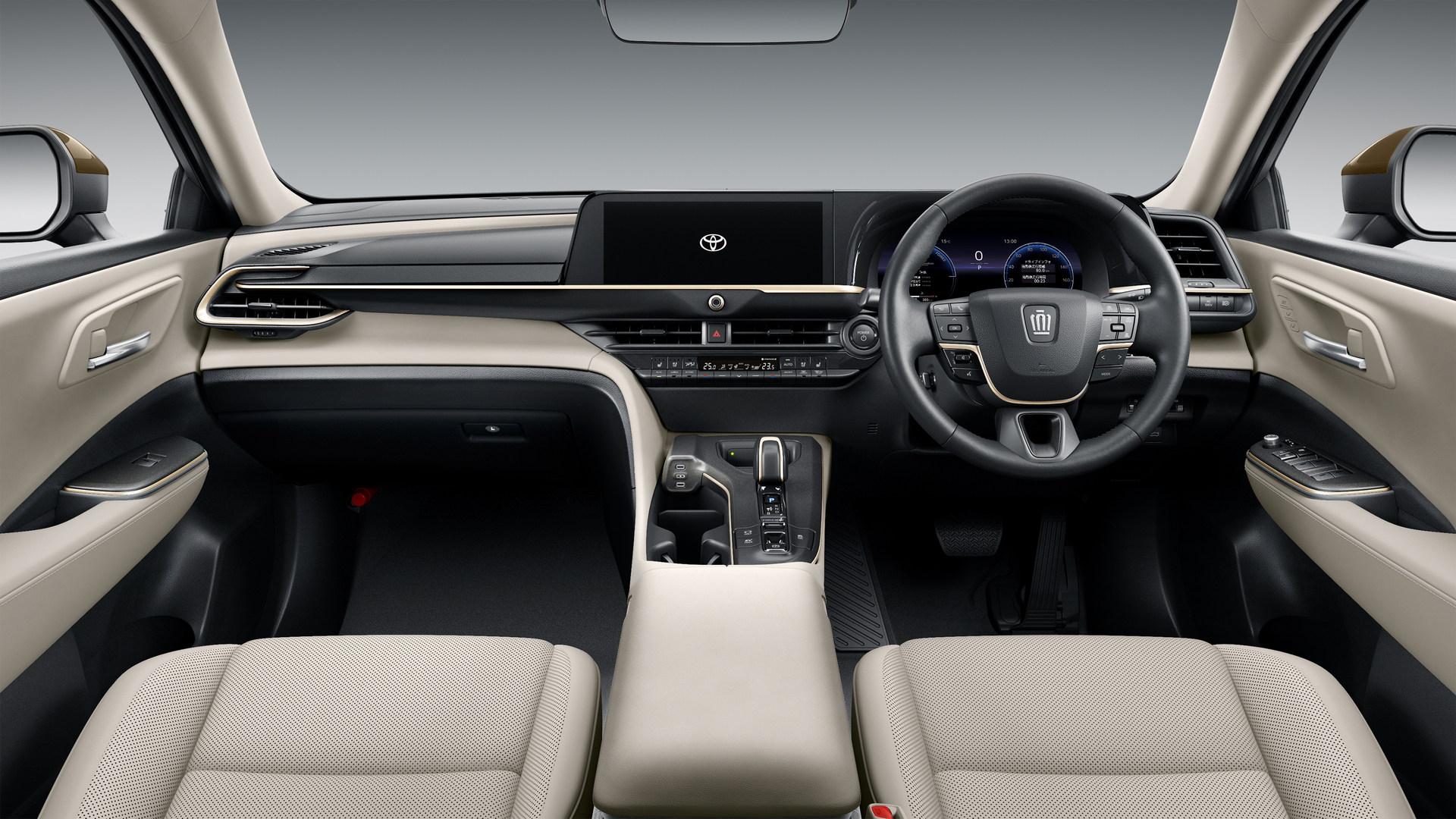 Download 2022 Toyota Crown Crossover Concept - Interior, Cockpit HD Wallpaper 1920x1080 #13
