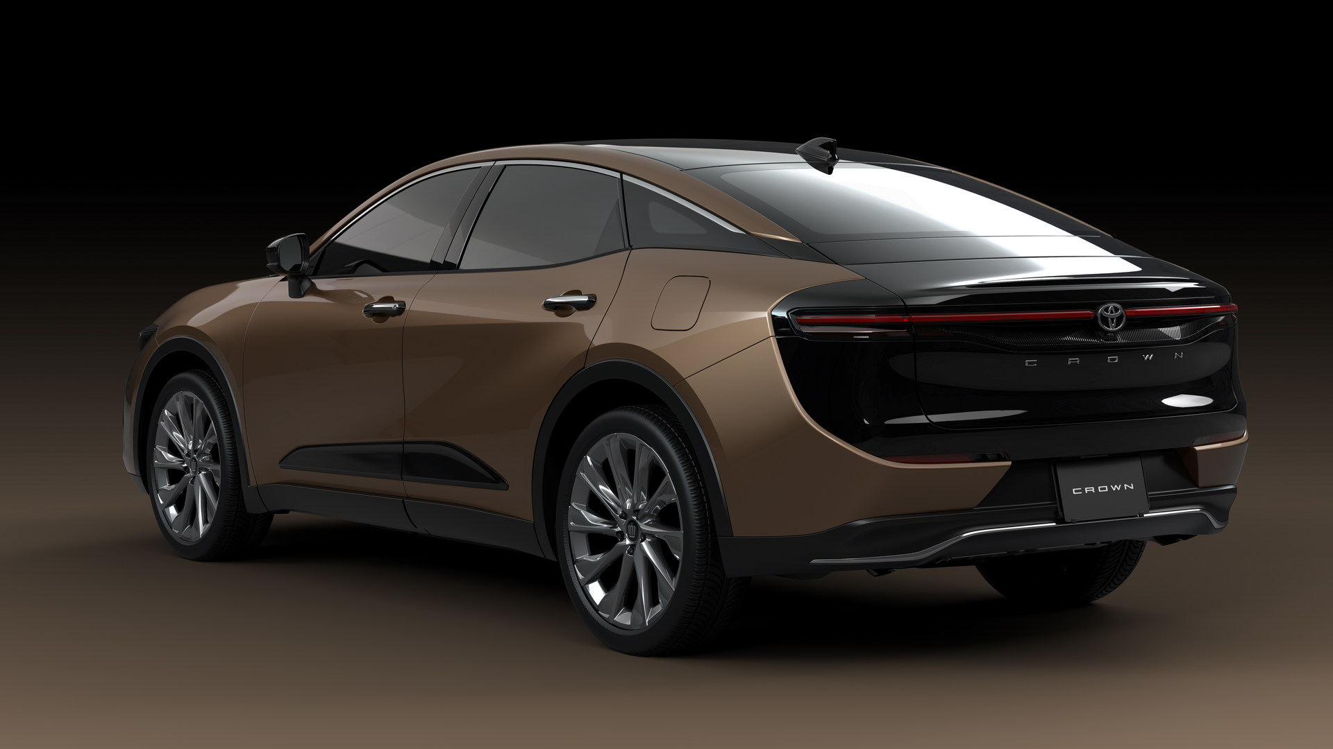 Download 2022 Toyota Crown Crossover Concept - Rear Three-Quarter HD Wallpaper 1920x1080 #16