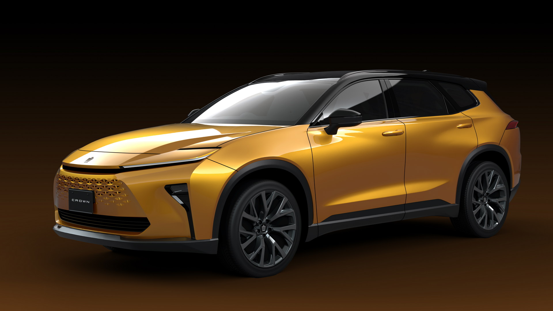 Download 2022 Toyota Crown Estate Concept - Front Three-Quarter HD Wallpaper 1920x1080 #1