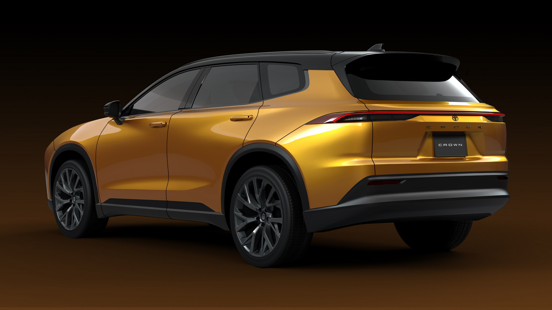 Download 2022 Toyota Crown Estate Concept - Rear Three-Quarter HD Wallpaper 1920x1080 #2