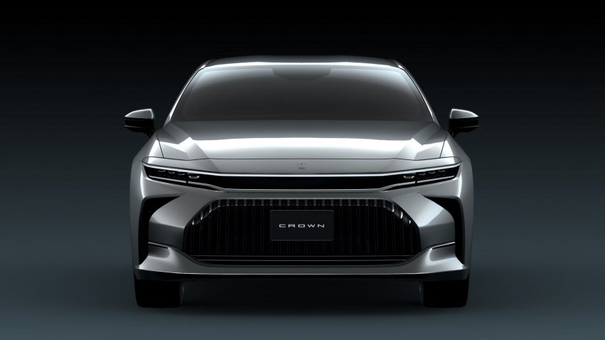 2022 Toyota Crown Sedan Concept - Front Wallpaper 850x478 #2