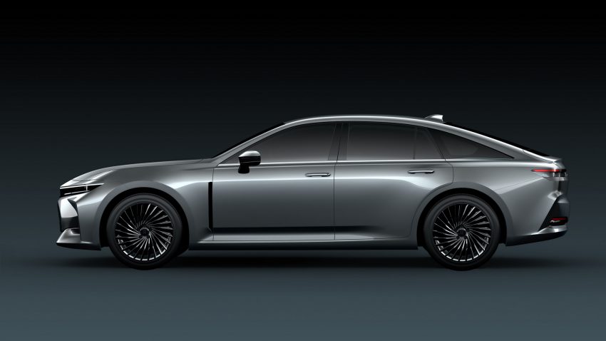 2022 Toyota Crown Sedan Concept - Side Wallpaper 850x478 #5