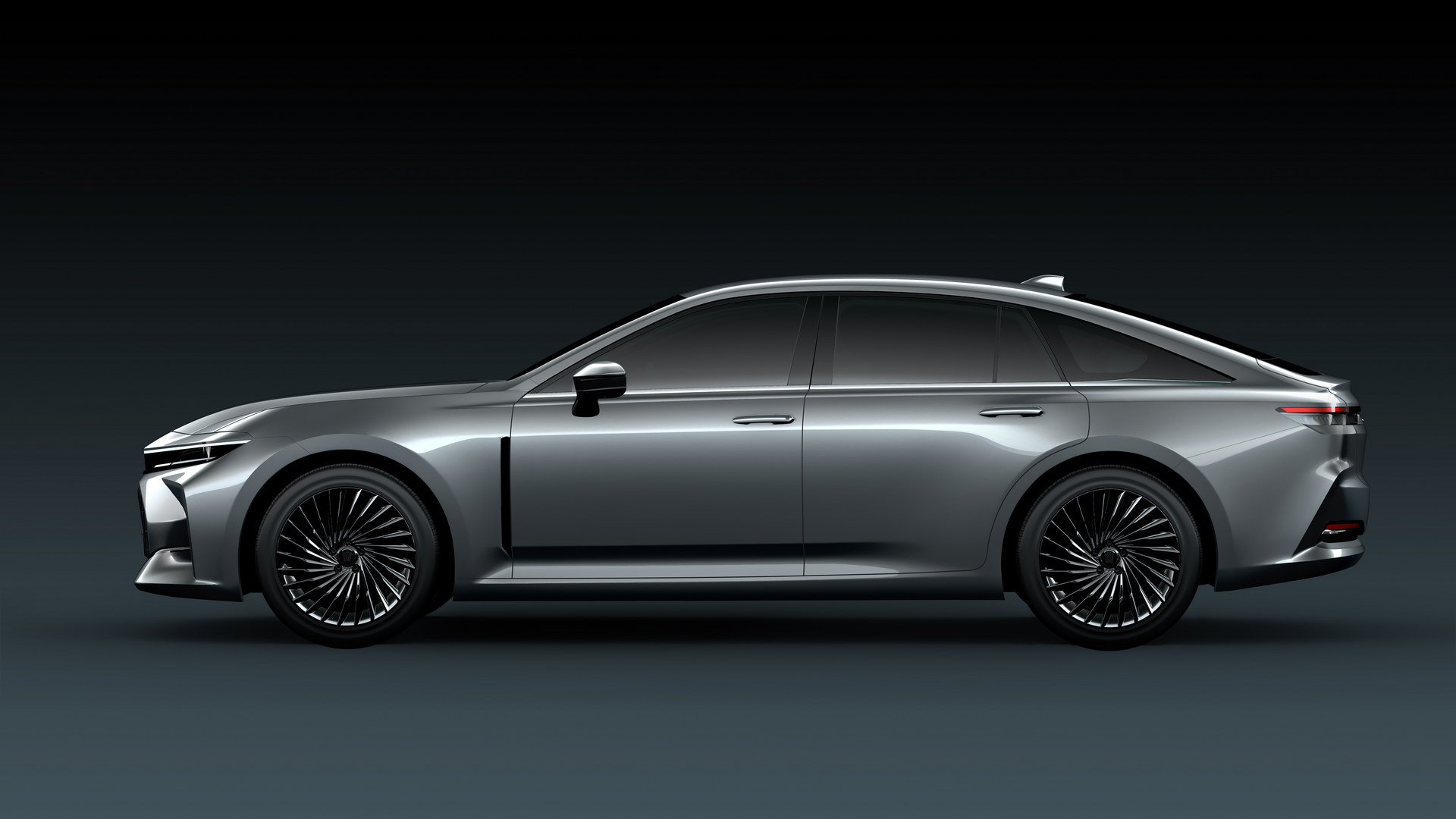 Download 2022 Toyota Crown Sedan Concept - Side HD Wallpaper 1920x1080 #5