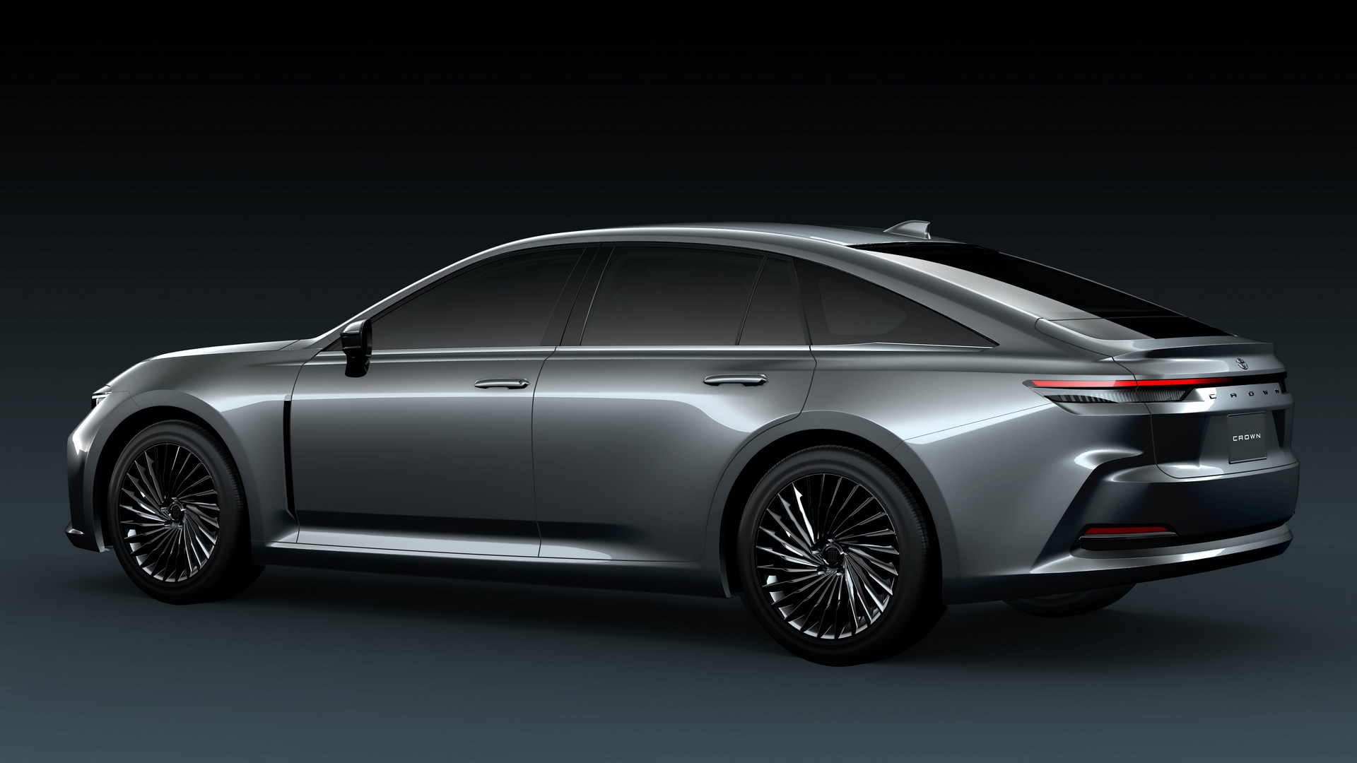 Download 2022 Toyota Crown Sedan Concept - Side HD Wallpaper 1920x1080 #6