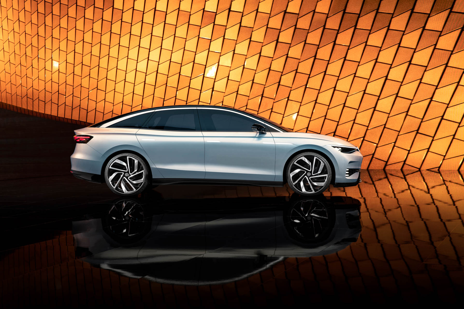 Download 2022 Volkswagen ID. Aero Concept - Side HD Wallpaper 1920x1277 #12