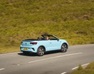 2022 Volkswagen T-Roc Cabriolet - UK version - Rear Three-Quarter Wallpaper 190x150